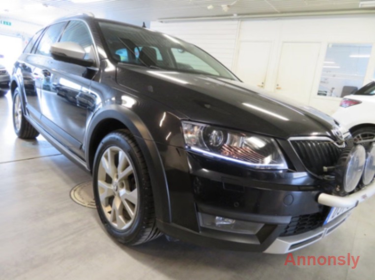 Skoda Octavia Scout 2.0 TDI 4x4 Euro 6 Dragkrok Ny Service – bild 2