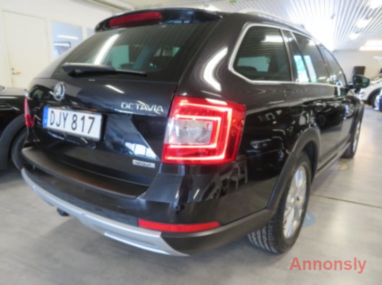 Skoda Octavia Scout 2.0 TDI 4x4 Euro 6 Dragkrok Ny Service – bild 8