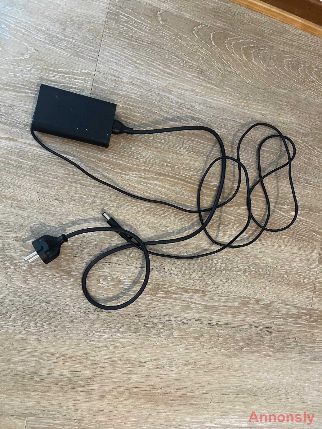 Dell 65W original nätadapter/laddare + strömkabel – bild 3