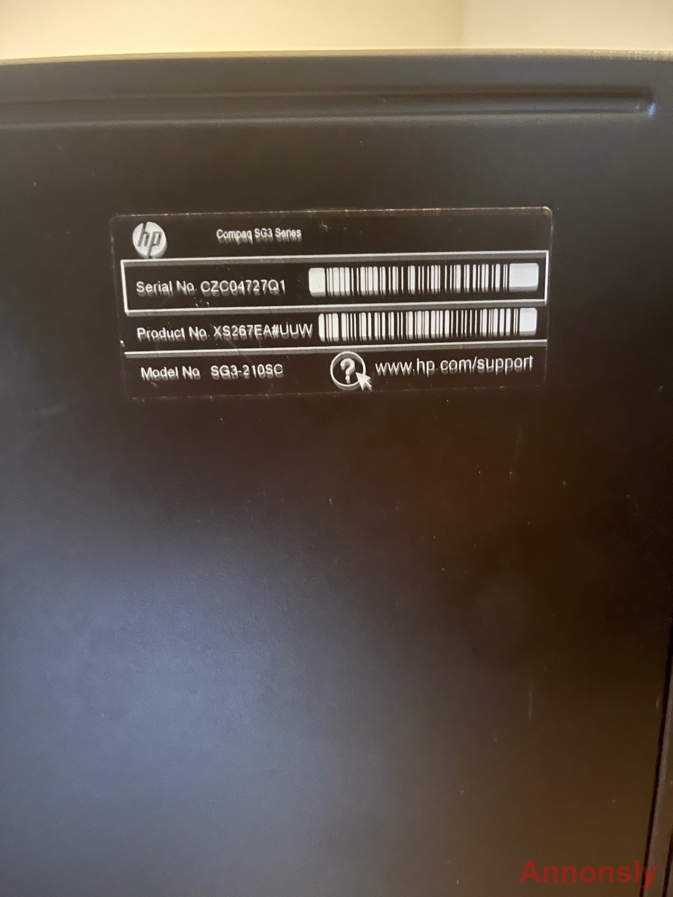 Compaq SG3 stationär dator + tangentbord, mus & Creative högtalare – 250 kr – bild 3