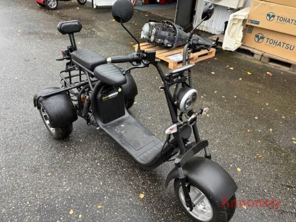 Shansu CP-3.0 Trike – Klass 1 Moped – bild 2