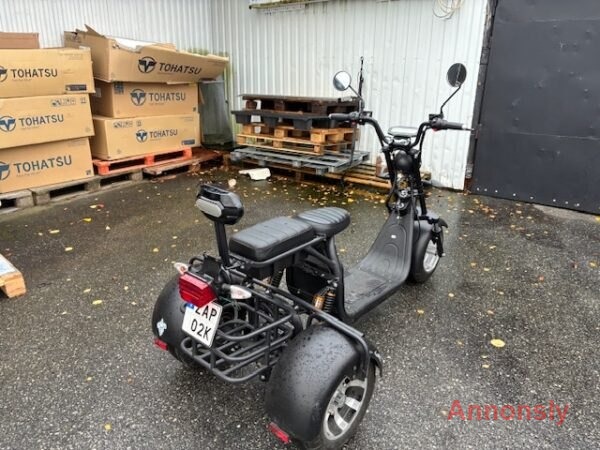 Shansu CP-3.0 Trike – Klass 1 Moped – bild 3