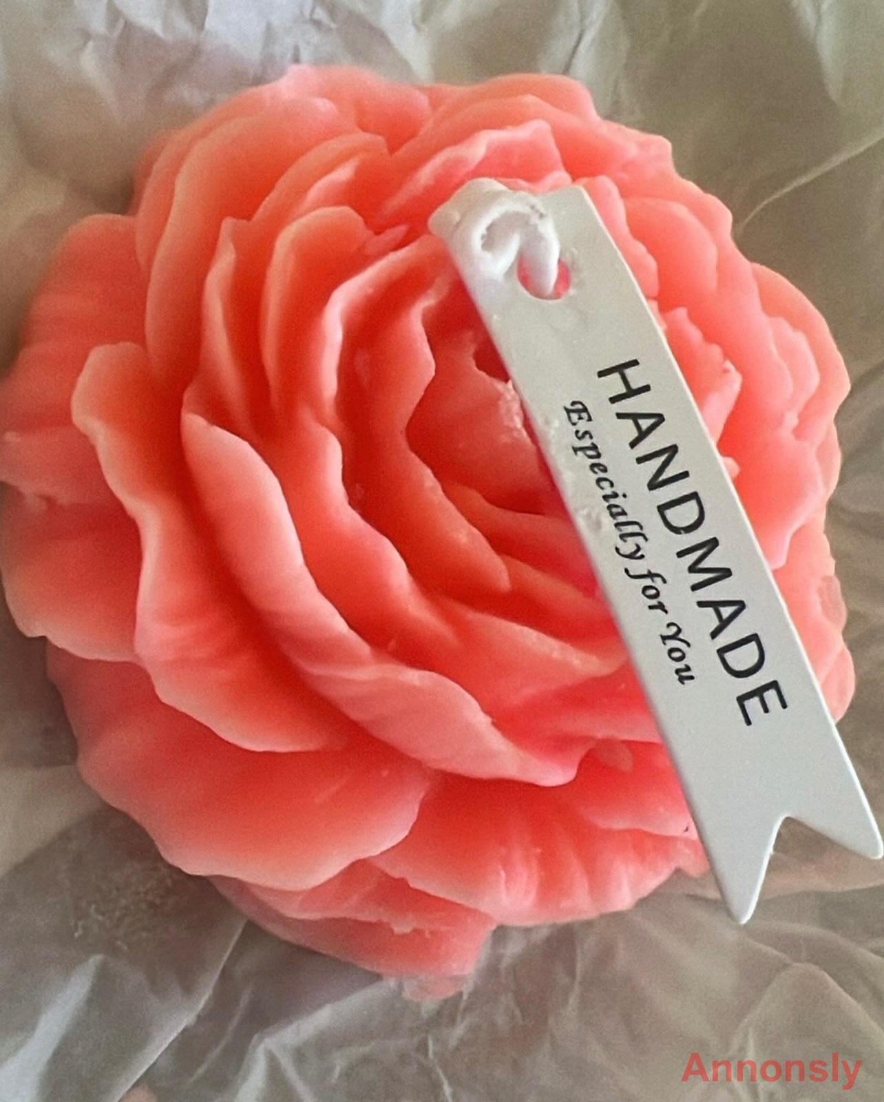Peony Candle - handgjort designerljus