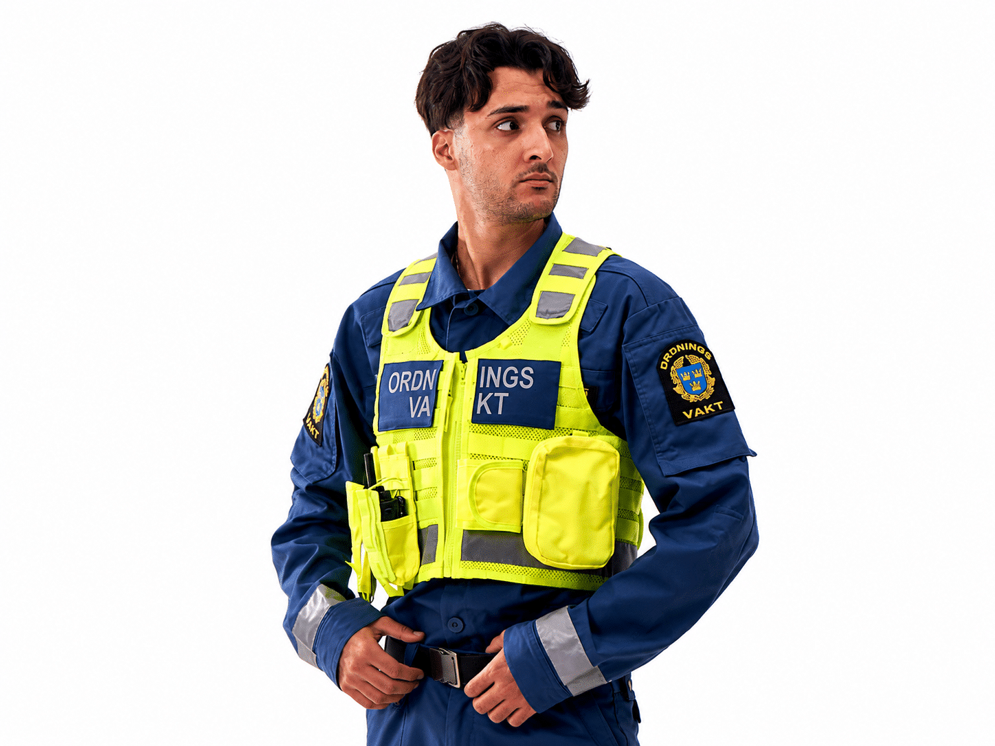 HI-VIS Utrustningsväst med MOLLE-system – bild 2