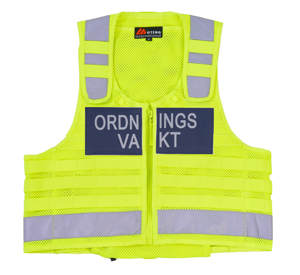 HI-VIS Utrustningsväst med MOLLE-system – bild 3
