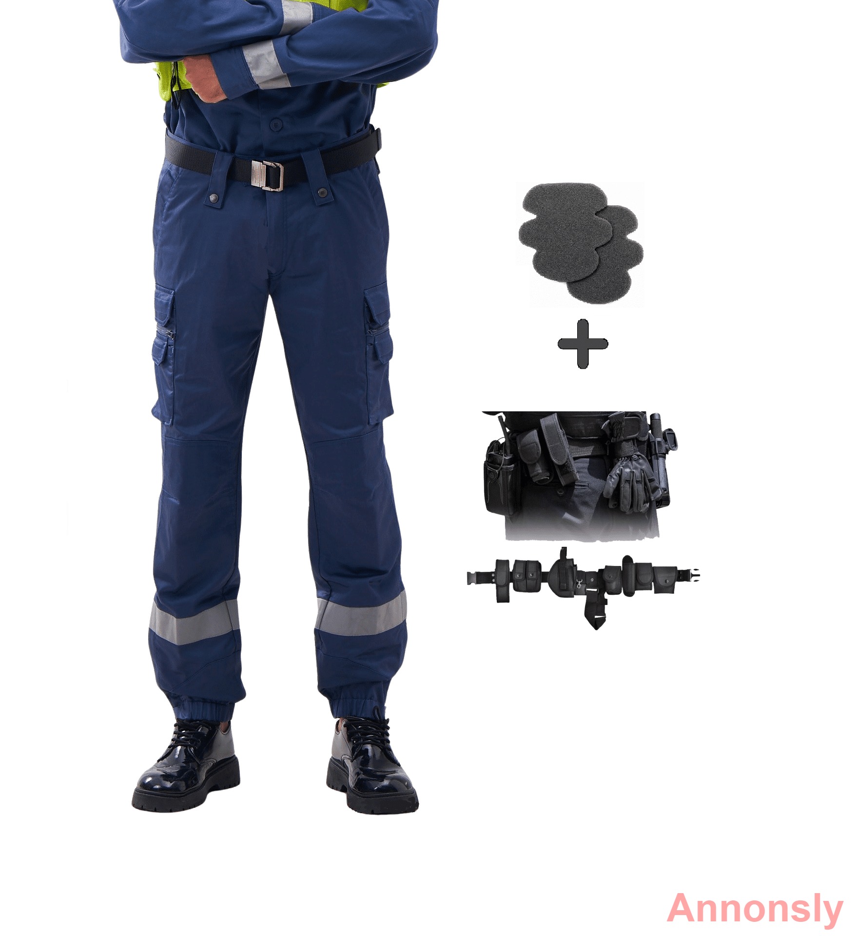 OV Insatsbyxa med komplett bälte