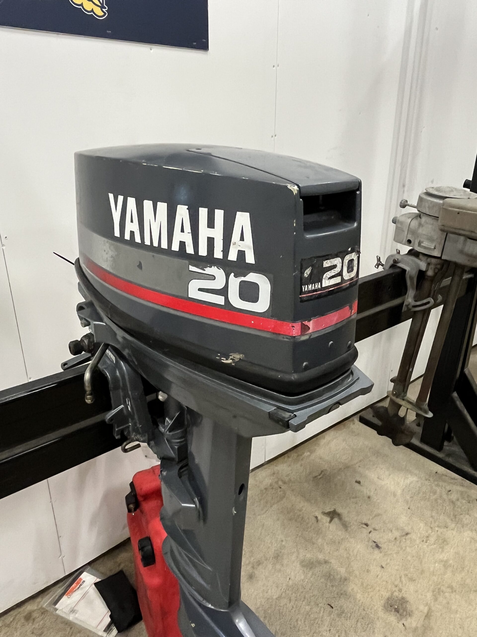 Yamaha 20 hk Långrigg reglage -1985 – bild 2