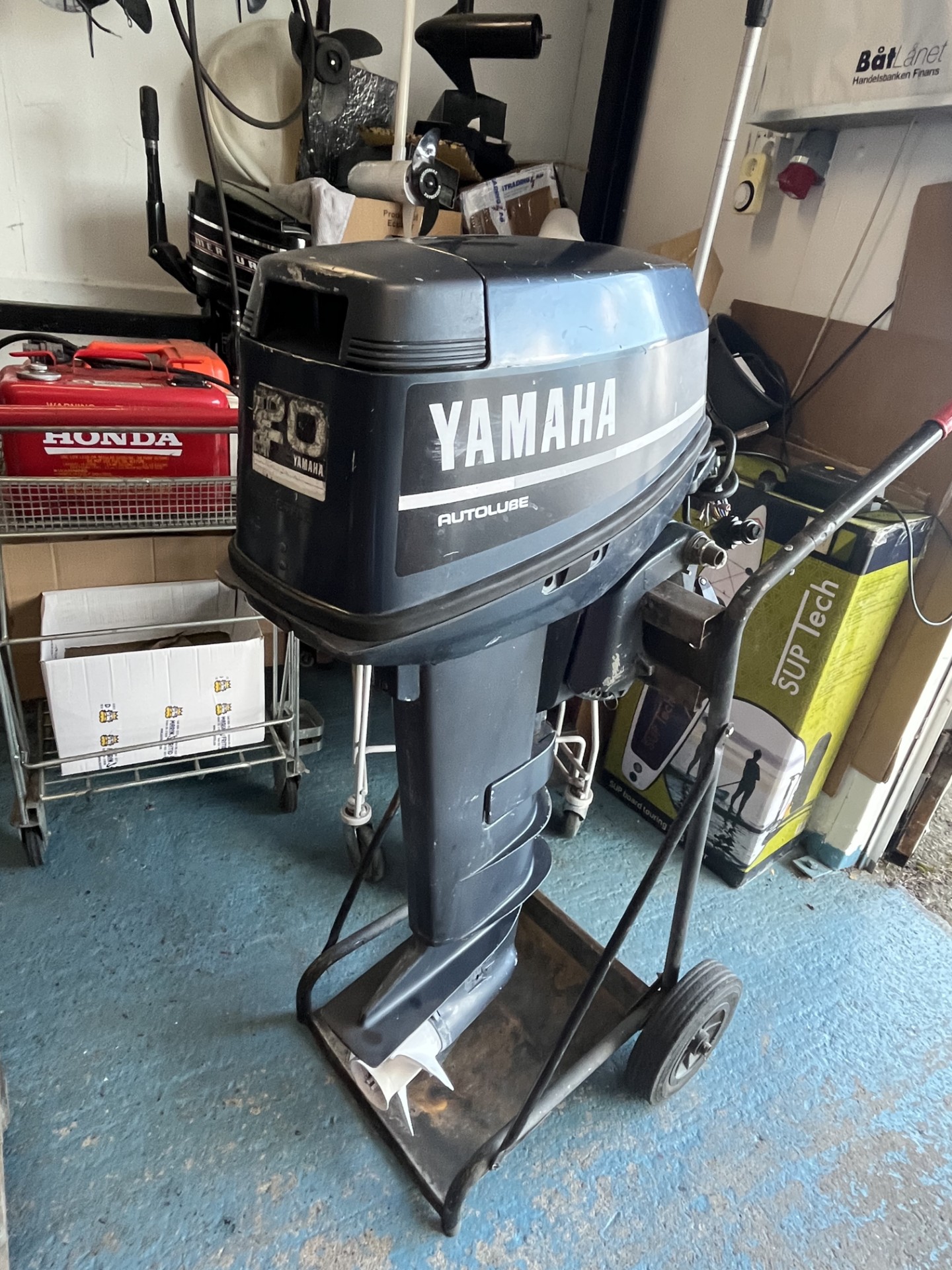 Yamaha 20 hk 2 takt – lång rigg, rorkult och elstart