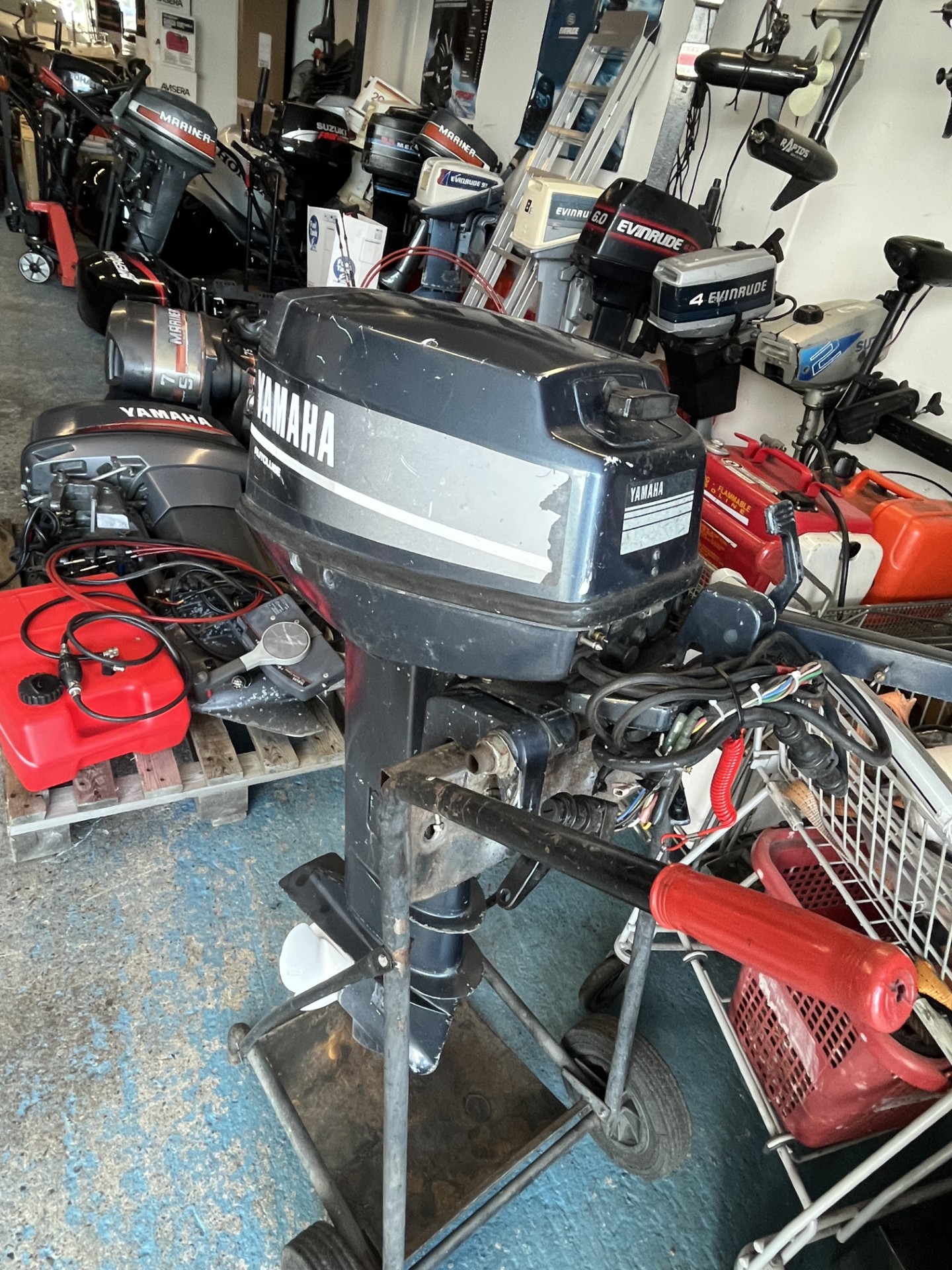 Yamaha 20 hk 2 takt – lång rigg, rorkult och elstart – bild 3