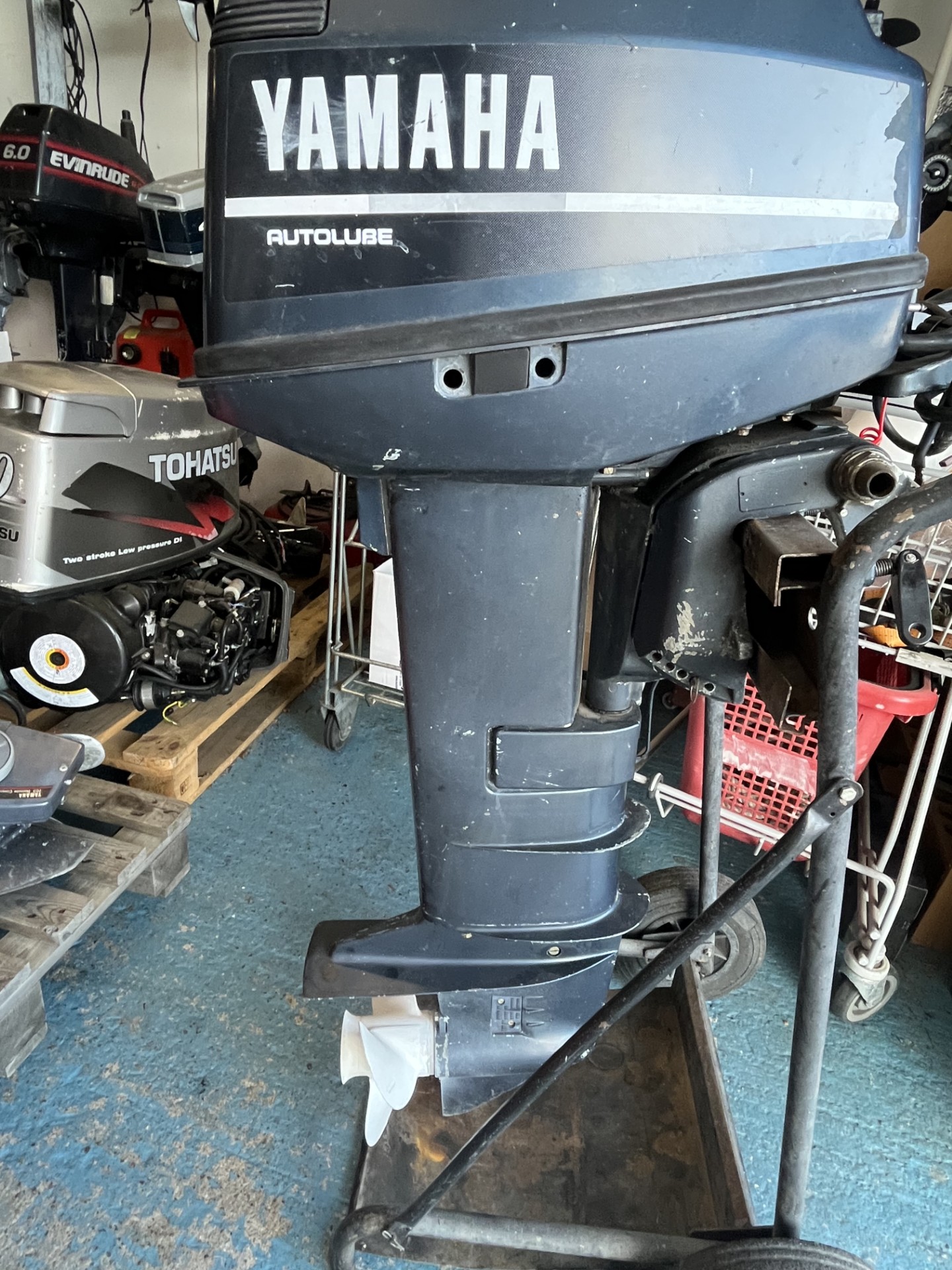 Yamaha 20 hk 2 takt – lång rigg, rorkult och elstart – bild 6