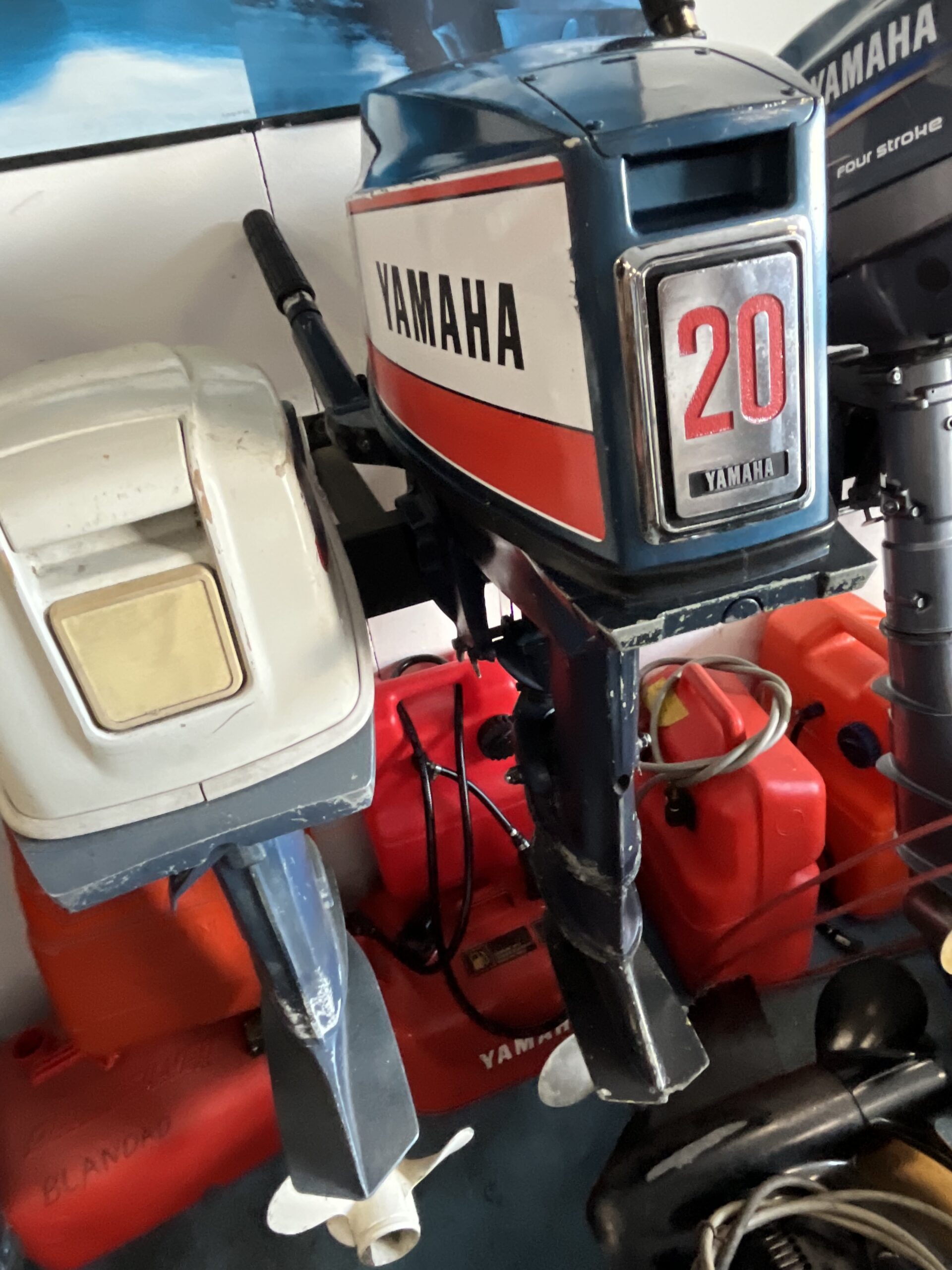 Yamaha 20 hk 2-takt – lång rigg – rorkult – bild 2