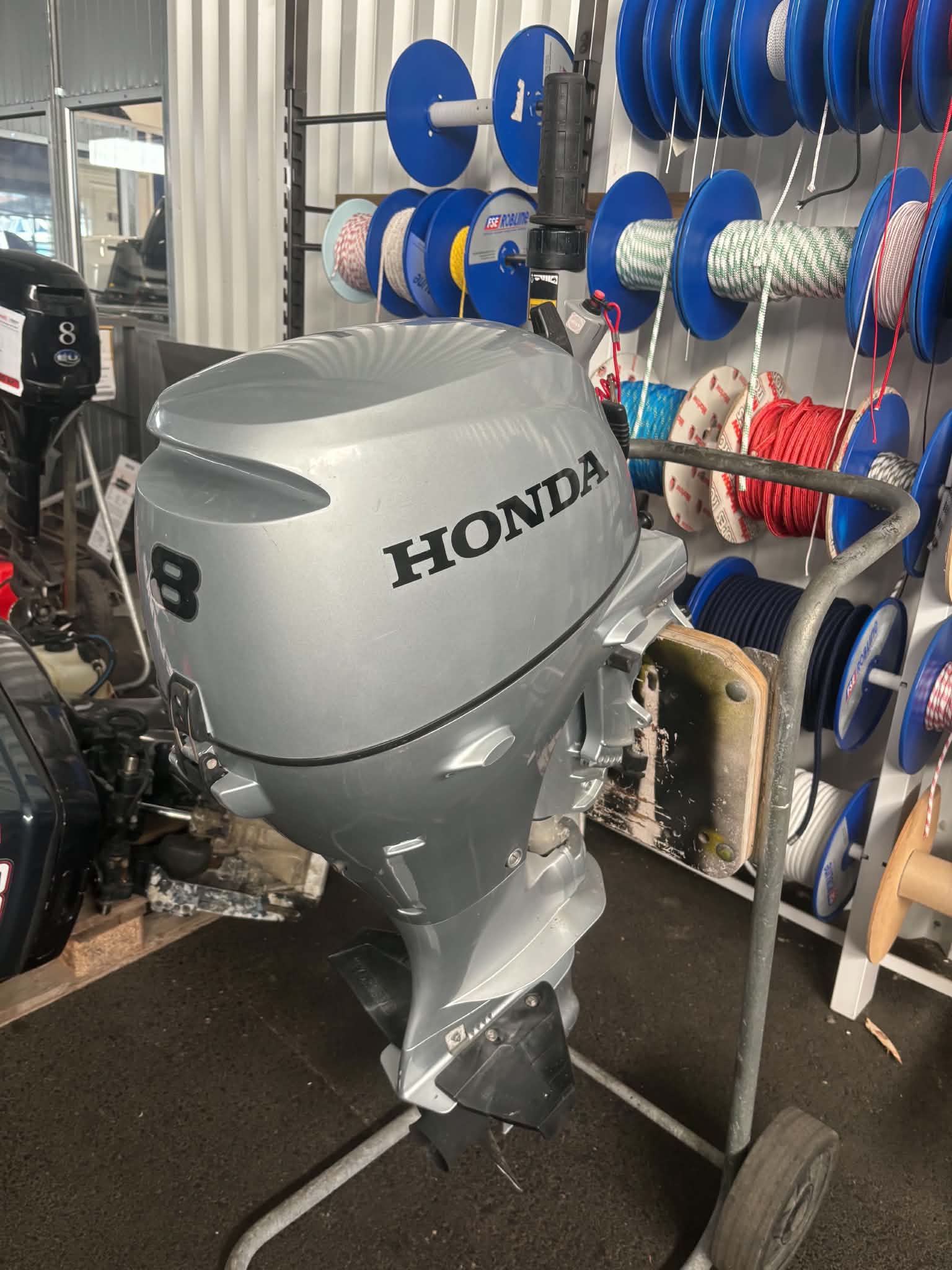 Beg. Honda 8 hk, rorkult, kort rigg 4-takt -2014