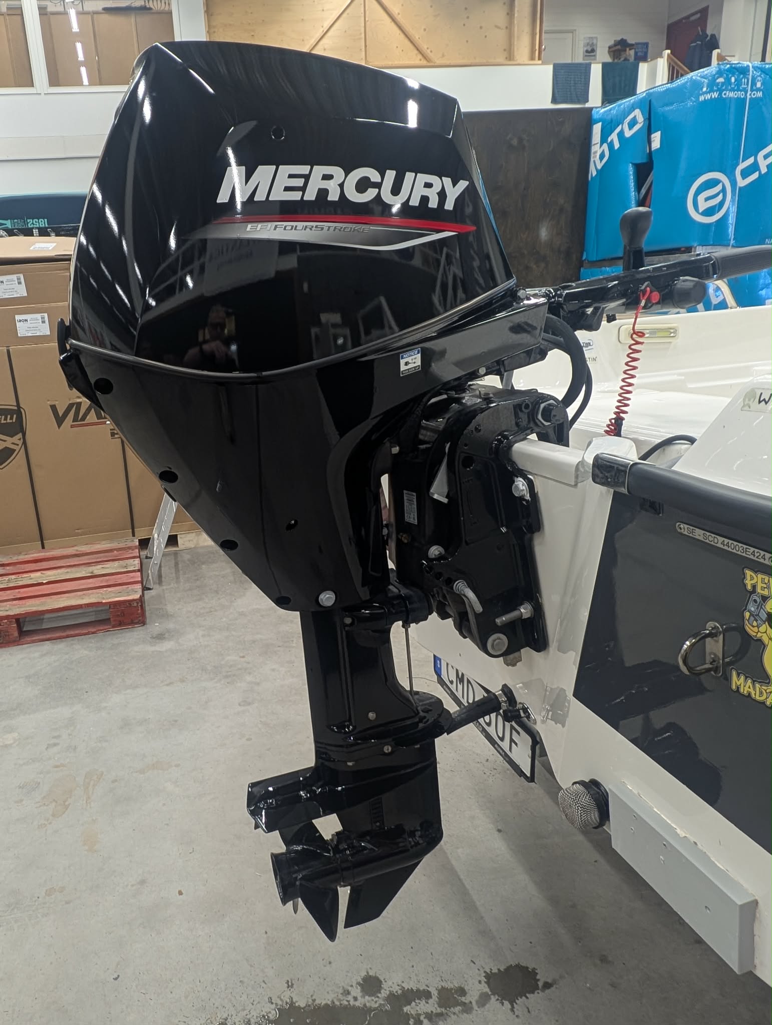 Beg. Scandica 440 VP & Mercury 30 hk -2024 – bild 8
