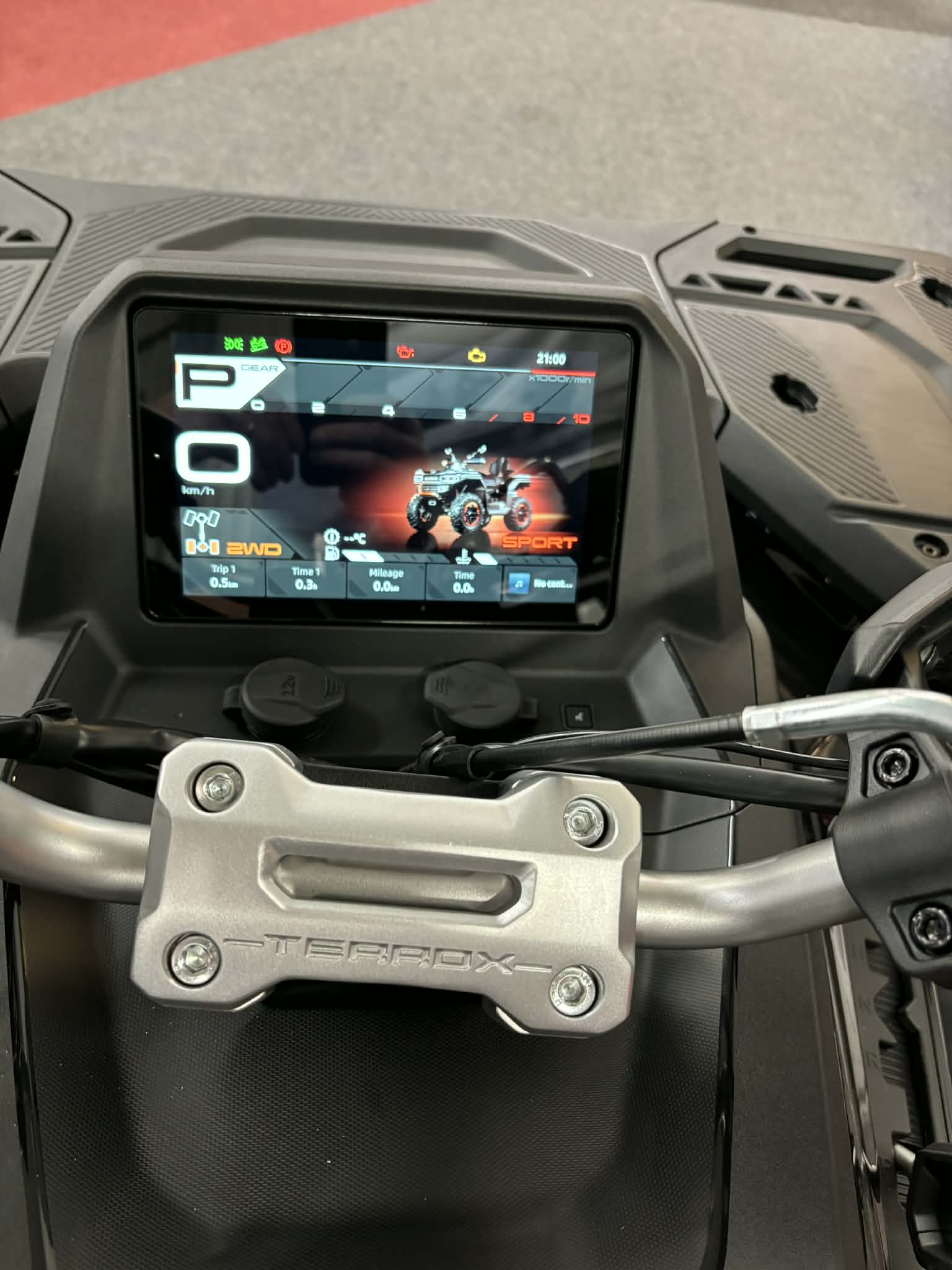 GOES by CF MOTO – 1000 TERROX EPS T3 – Svart – Fyrhjuling – bild 18