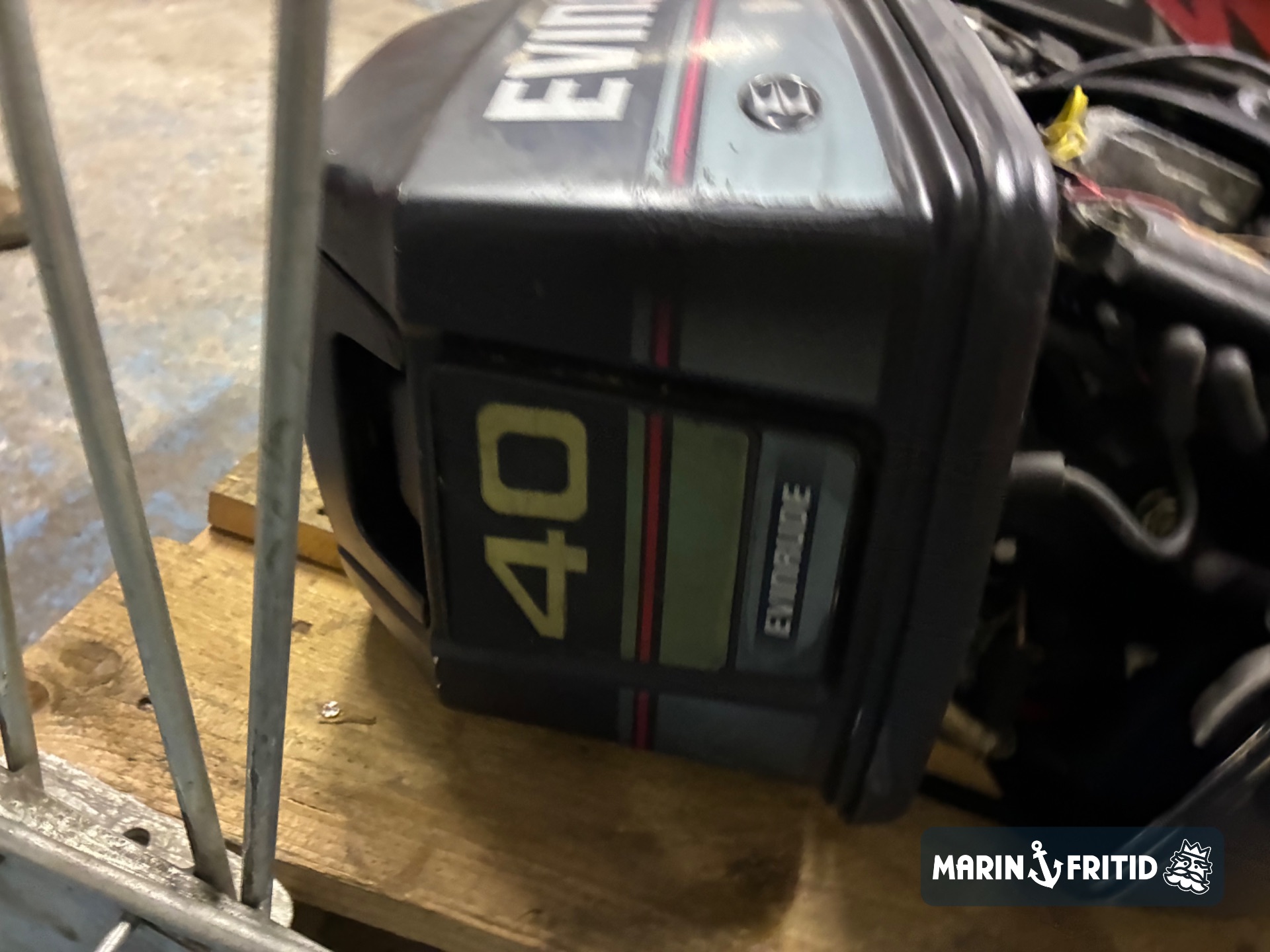 Evinrude 40 Kort Rigg elstart reglage – bild 3