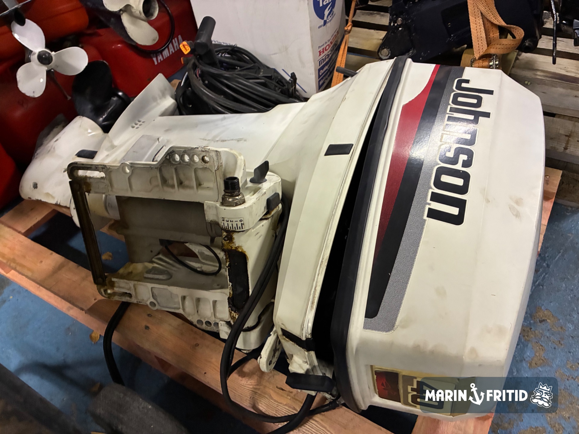 Johnson 40 hk Lång rigg – bild 3