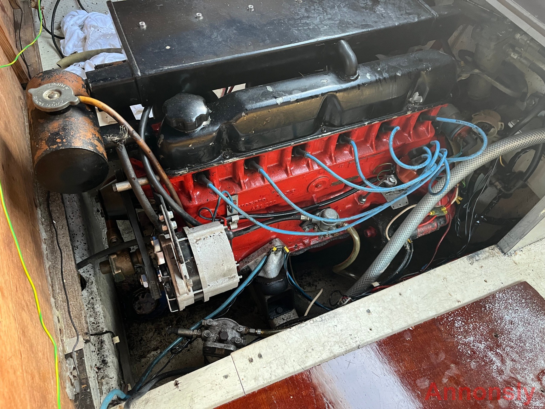 BÅTDELAR! Volvo Penta 280T drev, B30 motor, badbrygga mm – bild 4