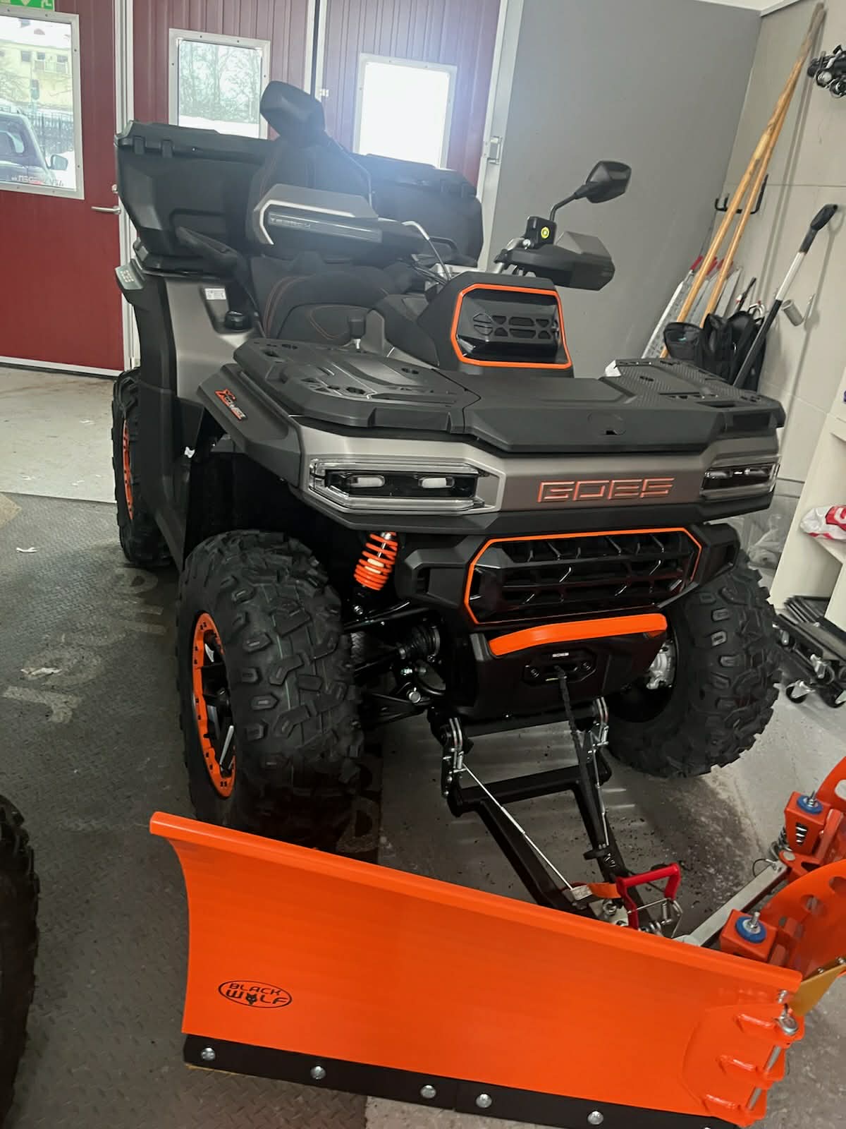 GOES by CF MOTO – 1000 PRO HIGHLAND TERROX EPS, Lång T3 – Svart – Fyrhjuling – bild 2