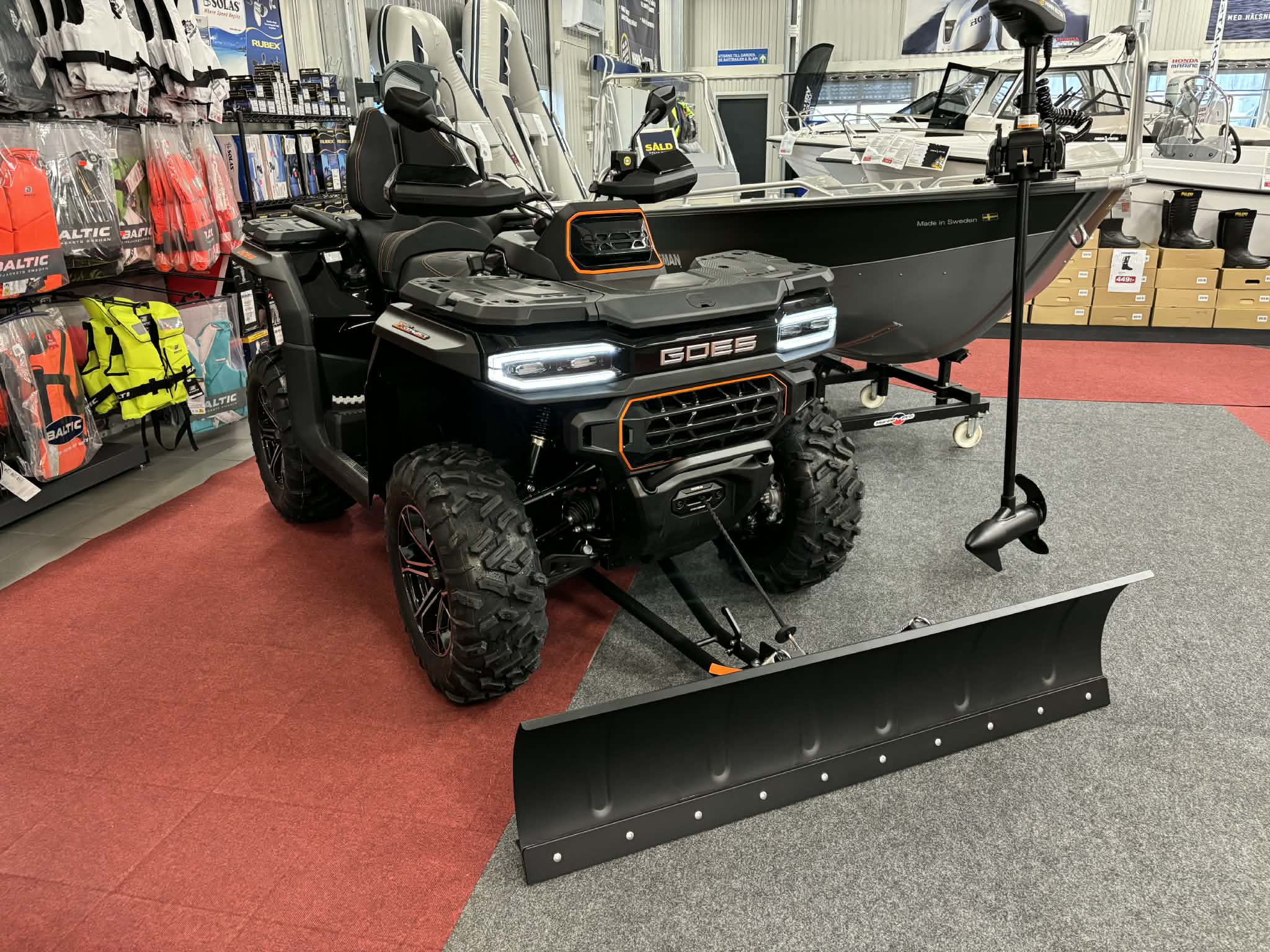 GOES by CF MOTO – 1000 TERROX EPS T3 – Svart – Fyrhjuling