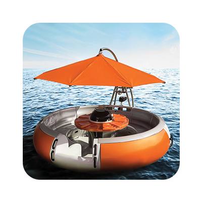 BBQ Party Boat & Tohatsu 5HK 2021