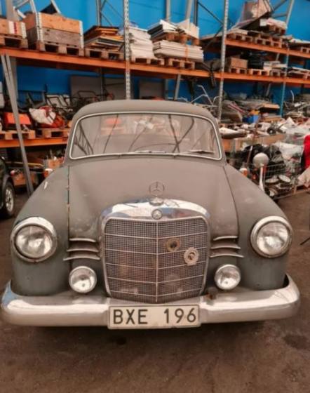 Beg. Mercedes-Benz 190 D 50hk -1960