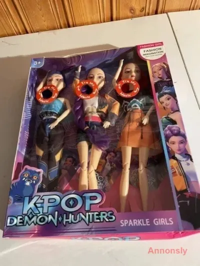 k-pop 3 st dockor 30 cm sjungade