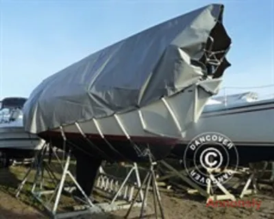 Presenning 7 x 5 m  PVC 500 g/m² Grå Nu! 2027:-