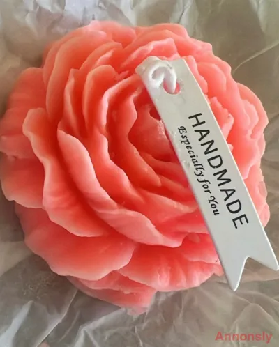 Peony Candle - handgjort designerljus