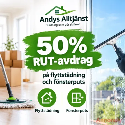 Fönsterputsning Trollhättan, Vänersbord och Uddevalla