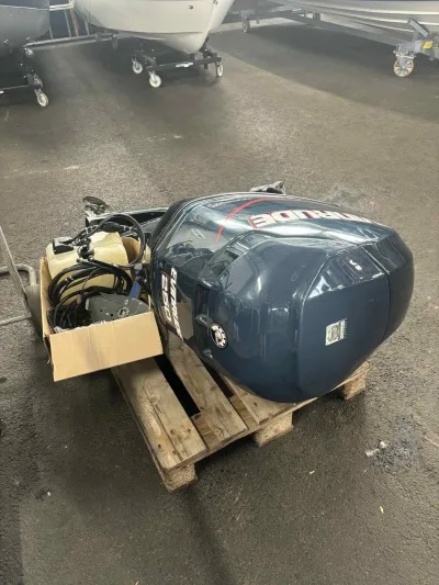 Beg. Evinrude ficht 250 hk lång rigg 2-takt -2003